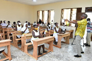 File photo of a classroom block