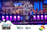 Date Rush show on 16th of November  8pm exclusively on tv3