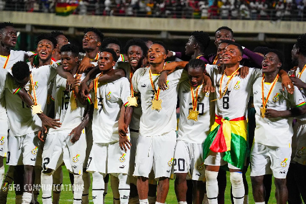 Jerry Afriyie scored Ghana's winning goal against Uganda