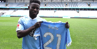 Ghanaian midfielder Kingsley Sarfo