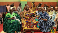 Asantehene Otumfuo Osei Tutu with Northern Chiefs