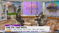 MP Sosu (left) on the Ghana Nie programme