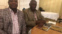 Alhaji Farouk Aliu Mahama and former President John Agyekum Kufuor