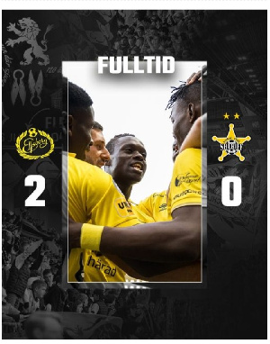 Elfsborg secured 2-0 victory over FC Sheriff