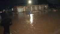 Nkawkaw Flooded