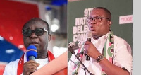 Chairman of the NPP Freddie Blay and NDC Chairman Samuel Ofosu Ampofo