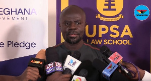 The Dean of the Law School at UPSA, Professor Kofi Abotsi