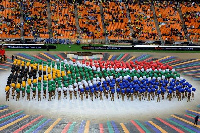 There were beautiful scenes at the opening ceremony of the African Cup of Nations