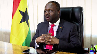 Minister of Communications, Dr Edward Kofi Omane Boamah