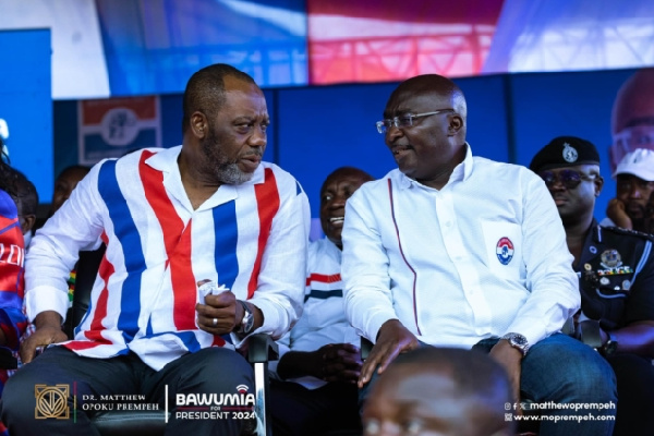 Napo described Bawumia as a man of integrity