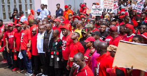 Ndc Demonstrators Kumasi