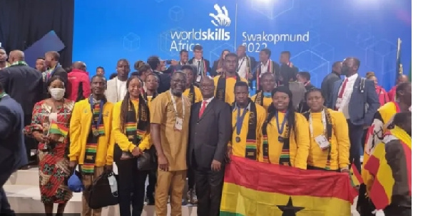 Ghana has won gold and silver at the WorldSkills Africa Competition held in Namibia