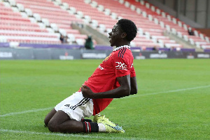 Forson Omari Scored A Brace For Manchester United In Premier League 2