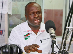 Dr. Omane Boamah, Communications Minister during the Mahama regime