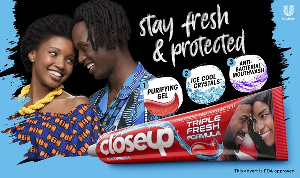 Unilever Ghana relaunches Close Up