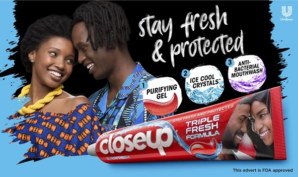 Unilever Ghana relaunches Close Up