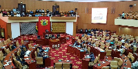 File photo of Ghana's Parliament in session