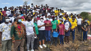 She also urged the students to take their education seriously as well as the exercise