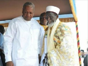 Mahama And Chief Imam