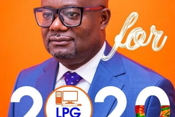 Percival Kofi Akpaloo, the Flagbearer of the Liberal Party of Ghana (LPG)