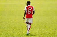 Arsenal midfielder Thomas Partey