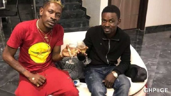 Shatta Wale  and Nana Appiah Mensah