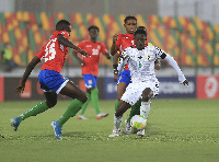 Gambia defeated Ghana 2-1