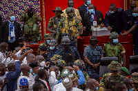 Military men invaded Parliament during the election of the Speaker