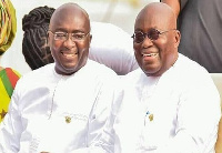 President Akufo-Addo and his vice, Dr Bawumia