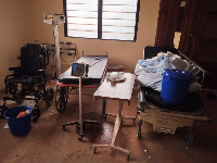 The items allegedly donated by Dr Ayensu Danquah