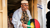 Nnamdi Kanu, leader of pro-Biafra group IPOB