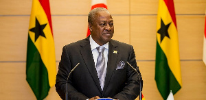 Former president, John Dramani Mahama