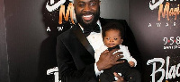 Kojo Anim and his son