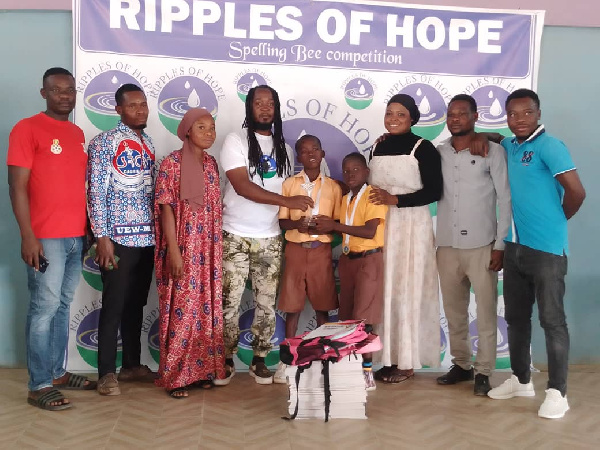 The spelling bee competition aims to inspire and support unprivileged schoolchildren