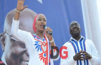 Samira Bawumia, the wife of the Vice Presidential Candidate of the New Patriotic Party