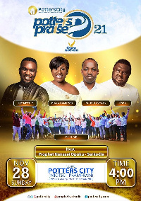 Potters Praise 21 to happen at Miosto Prampram, on November 2021 28th.