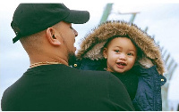 AKA and his daughter Kairo