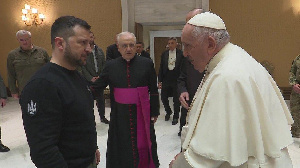 Zelensky meet Pope Francis