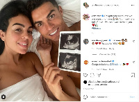 Cristiano Ronaldo den in wife announce di news for social media