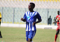 Accra Great Olympics player, Paul Fiatsi stunner won the CNN goal of the week