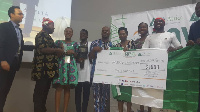 Inventive Explorers from Nigeria won the grand prize at JA COY competition