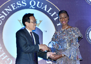 Reroy Cables CEO, Kate Quartey-Papafio awarded as Eastern Regional Business Personality of the year