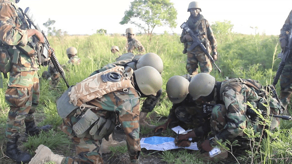 File photo: Some personnel of the Ghana Arm Forces