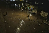 File photo: Flooding at Kwame Nkrumah Circle Interchange