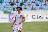 Kotoko midfielder Fabio Gama