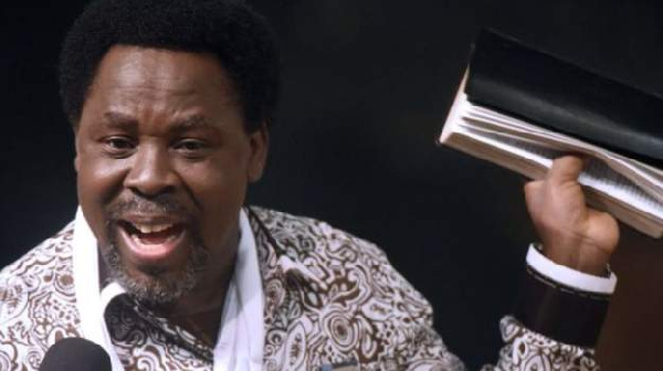 TB Joshua don die at di age of 57