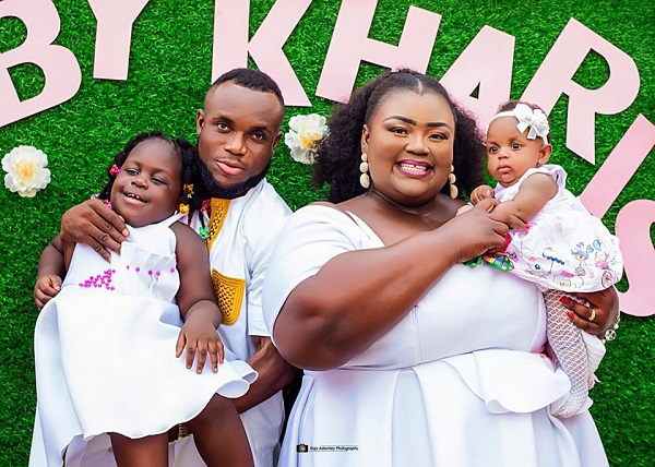 MzzNaki and Kojo Prince with their children