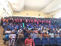 Congregants at the 20th congregation of Ho Technical University