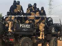 File photo: Hooded military personnel stormed the premises of NDC Ayawaso West Wuogon candidate