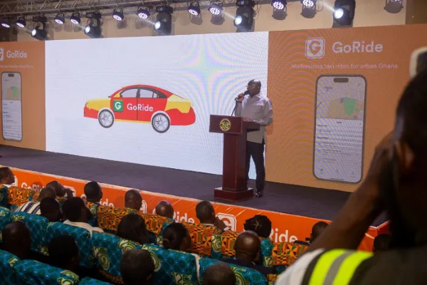 Vice President Dr. Mahamudu Bawumia unveils GoRide app